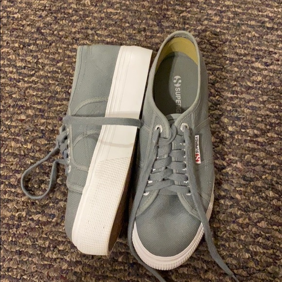 SUPERGA SAGE PLATFORM SNEAKERS - Picture 2 of 4